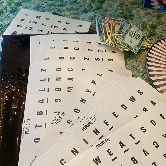 Wheel of Fortune board game 1985 vintage - Picture 3 of 9